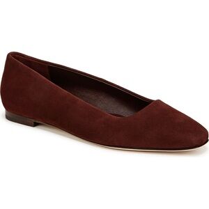 Vince Ox Blood Brodi Flats Size 6